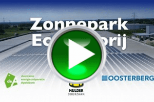 Een jaar Zonnepark Ecofactorij