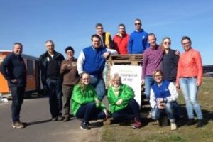 Mooiweervrijwilligers compostdag 17 maart