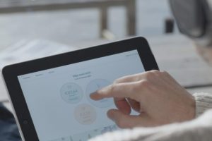 "Blij met gesprek energiecoach online"