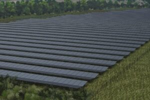 Vleugelopstelling zonnepanelen
