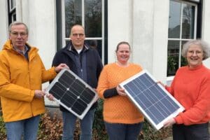 Zonne-energie cadeau aan De Herberg en Stadsakkers