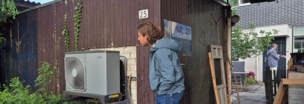 Wandelen langs warmtepompen 